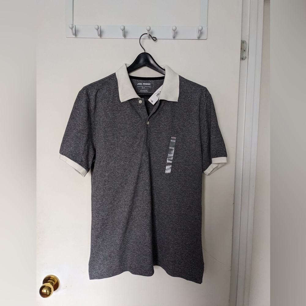 Joe fresh Men's Gray Polo Shirt size small